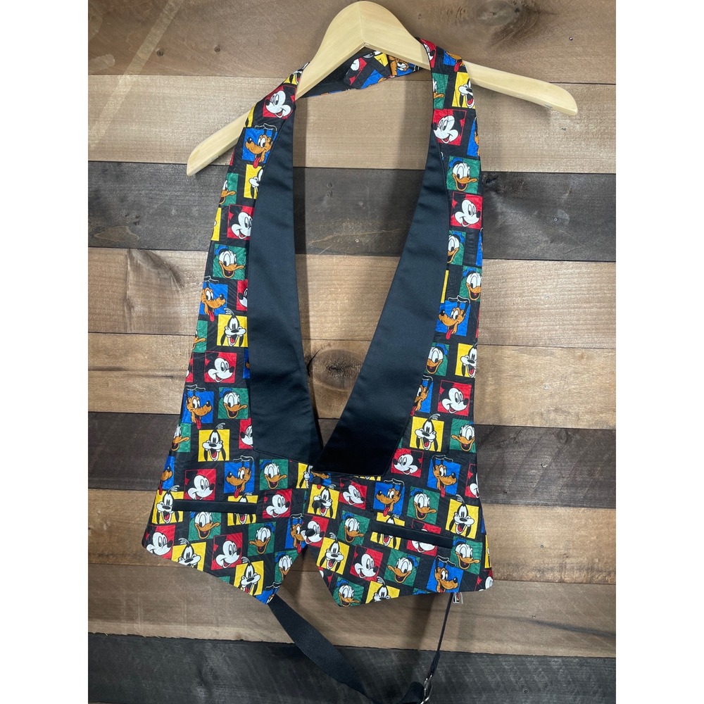 Vintage Disney Mickey Mouse & Friends Novelty Vest Men's Party Costume